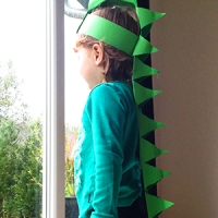 Dino-Kostüm selber machen