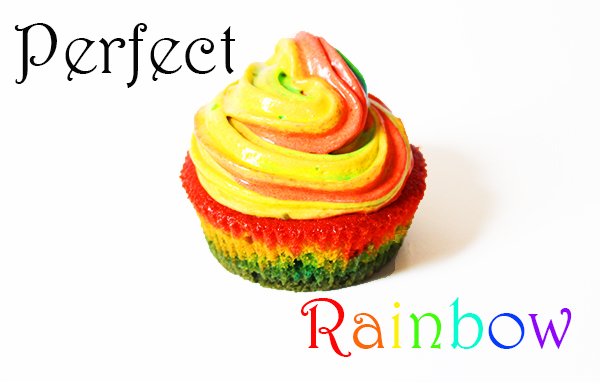 Regenbogen cupcakes, regenbogen muffins, frosting, regenbogenkuchen, rezept, anleitung, tutorial, rainbow cake
