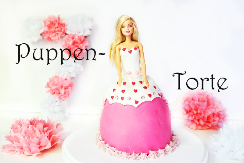 How to make Princess Cake | Barbie Cake Recipe | Puppentorte, Barbietorte einfach selber machen | Puppentorte Rezept